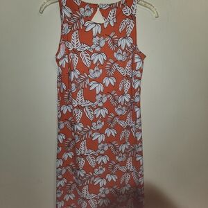 Talbots Effortless Jersey Shift Dress - Leafy Floral